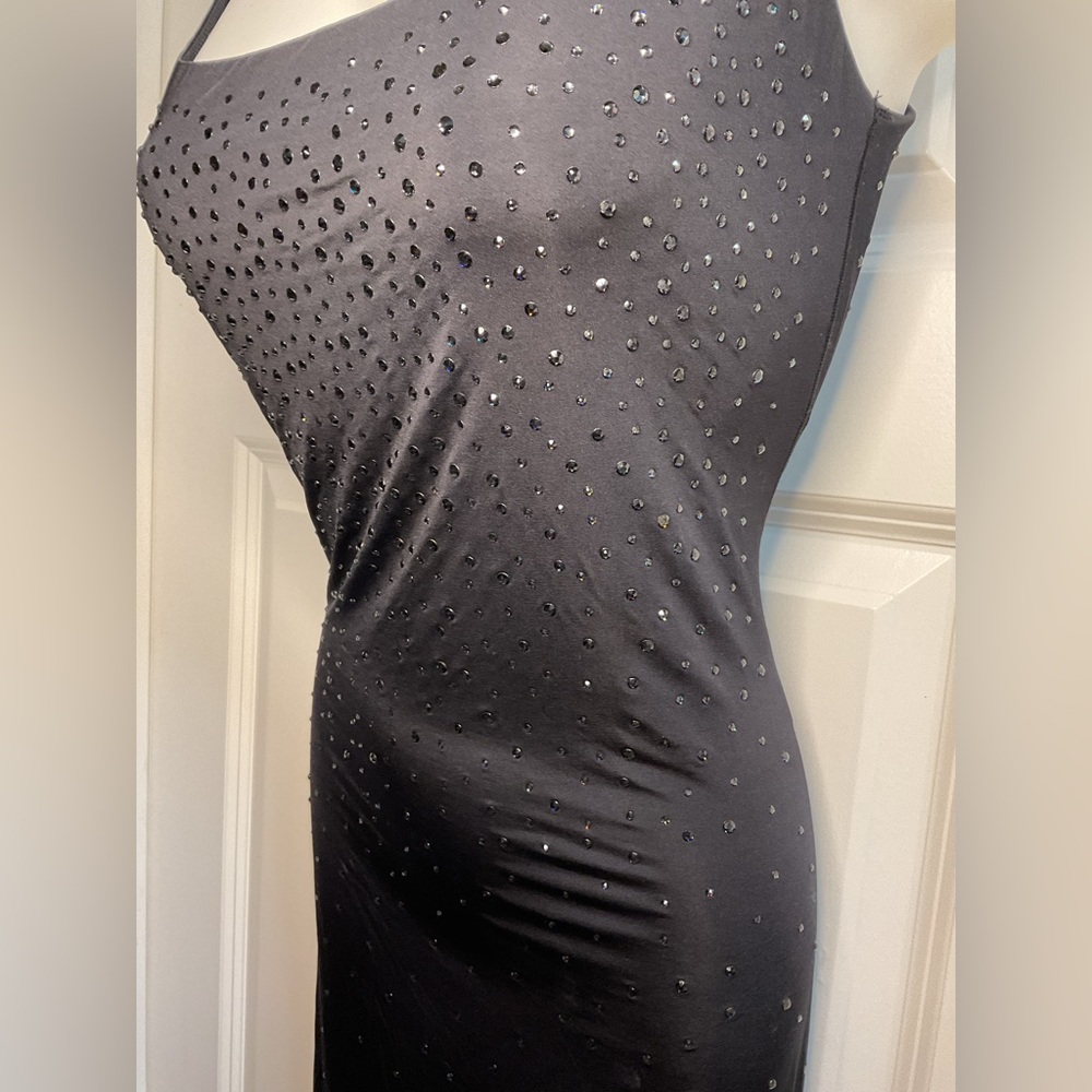 SKIMS: NWT - SWAROVSKI JELLY SHEER MAXI DRESS - Picture 5 of 9